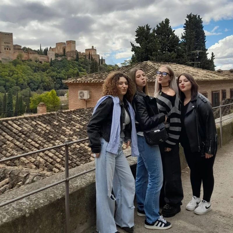 Le Ragazze di MBA Making Beauty Academy in Stage a Granada!